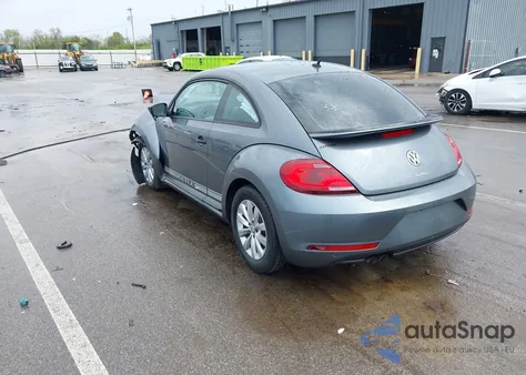 2018 Volkswagen Beetle 2.0T Coast/2.0T S from USA, damaged, VIN 3VWFD7AT1JM726428